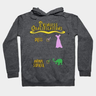 Princess Qualifications (Rapunzel Version) Hoodie